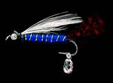 Hand Tied Fly Lure with Diamond